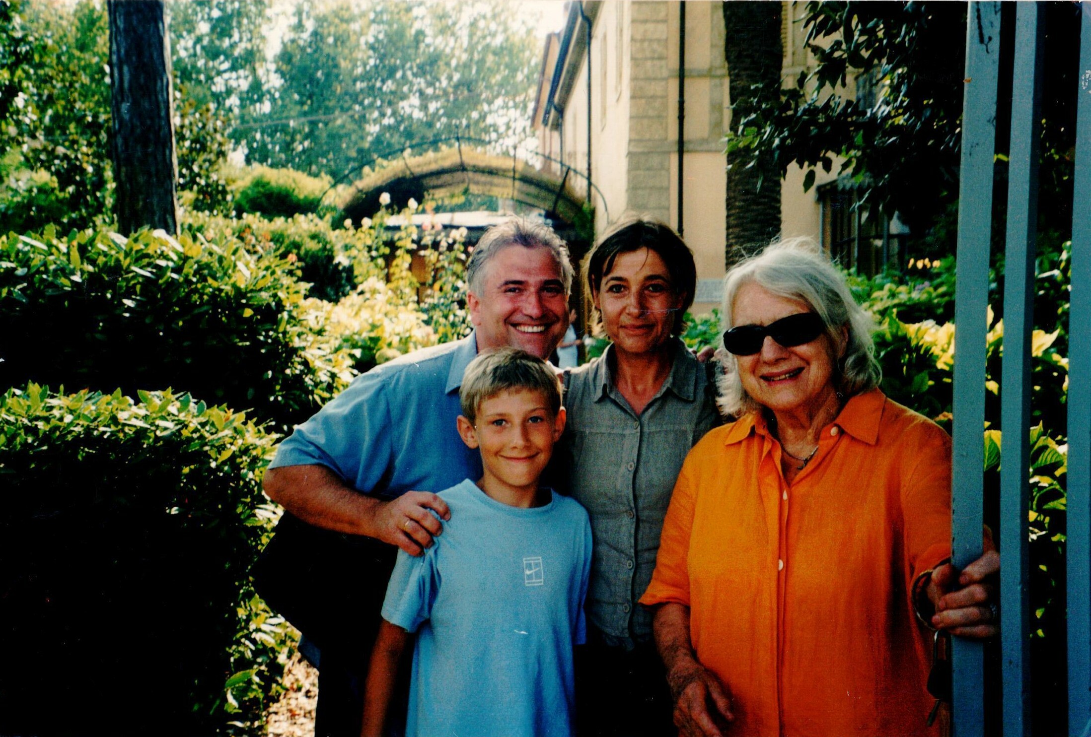 Familie Maienschein zu Besuch bei Simonetta Puccini